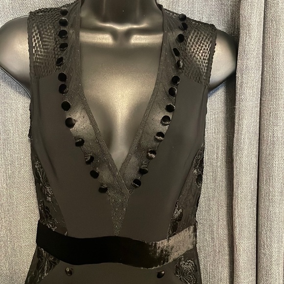 Alc black with lace dress - Picture 2 of 15